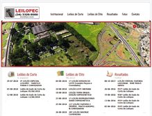 Tablet Screenshot of leilopec.com.br